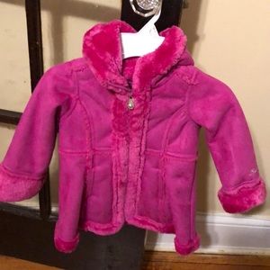Toddler winter jacket with hood